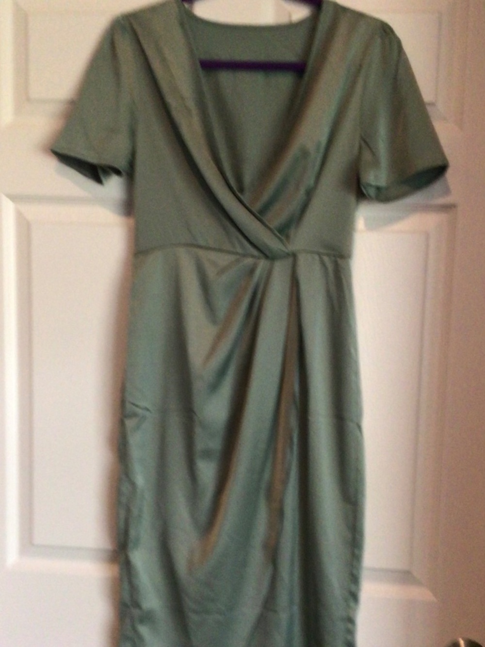 Calf length dress